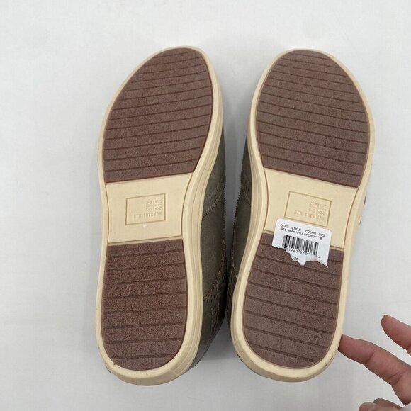 BEN SHERMAN SIZE 8 NICHOLAS GREY WINGTIP SNEAKERS NIB - Picture 8 of 10